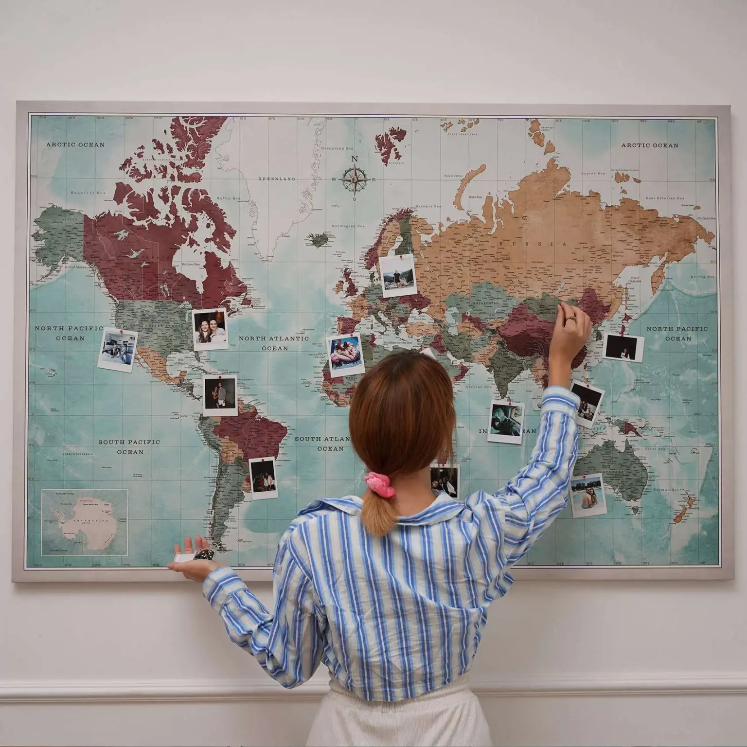 push pin world map canvascale