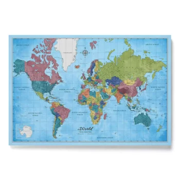 Azure Bay canvascale map