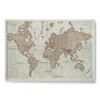 Natural Milky Hills map canvas