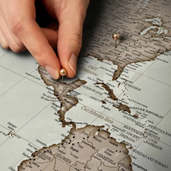 canvas pin map trip